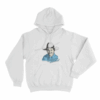 George Strait Portrait Unisex Hoodie White